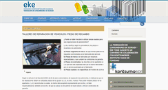 Desktop Screenshot of eke-fce.com